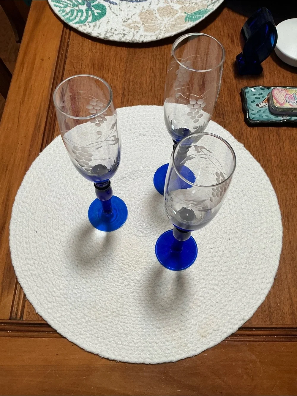 Champagne glasses